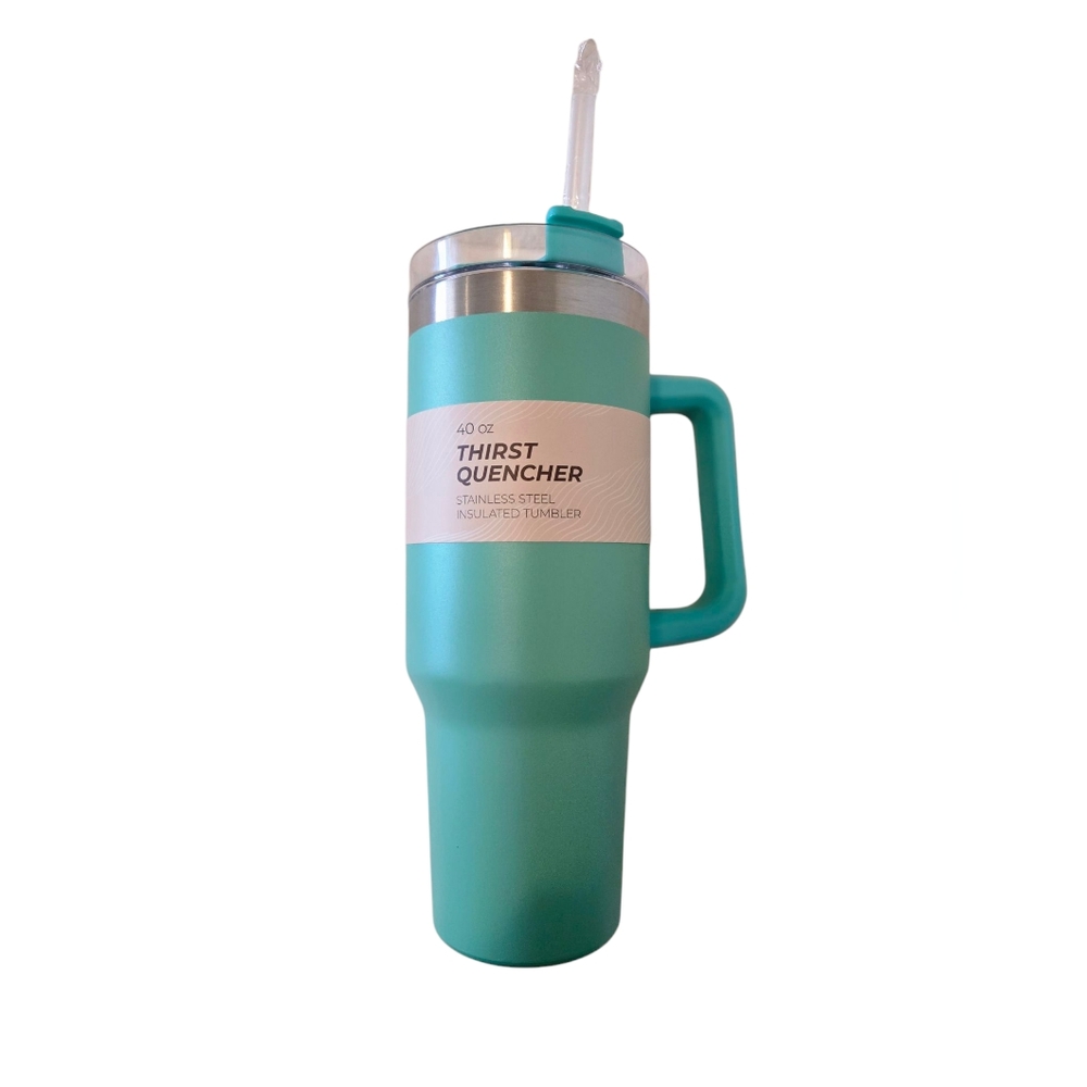 Teal Stainless Steel Insulated Tumbler